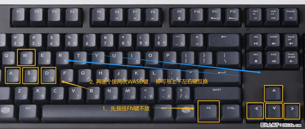 键盘，怎样把wasd键与上下左右方向键互换？ - 生活百科 - 遵义生活社区 - 遵义28生活网 zunyi.28life.net